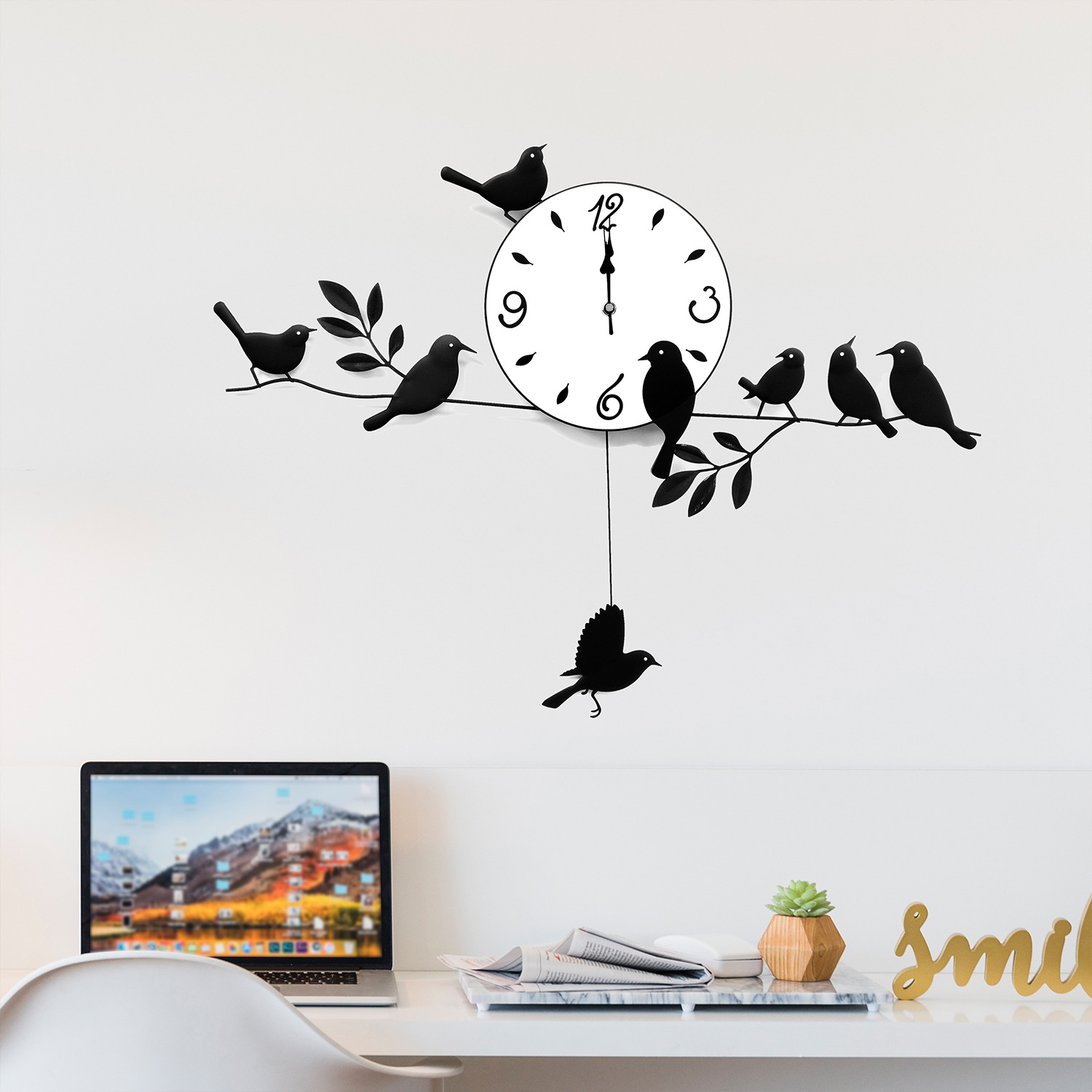 Birds’ Clock – Walplus